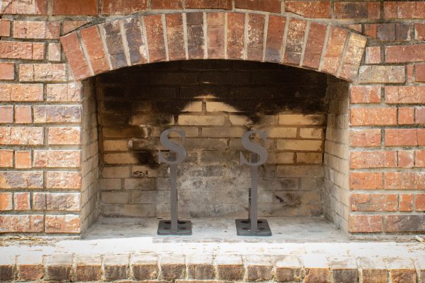 Custom Letter Andirons