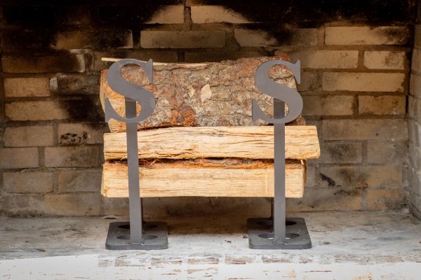 Custom Letter Andirons