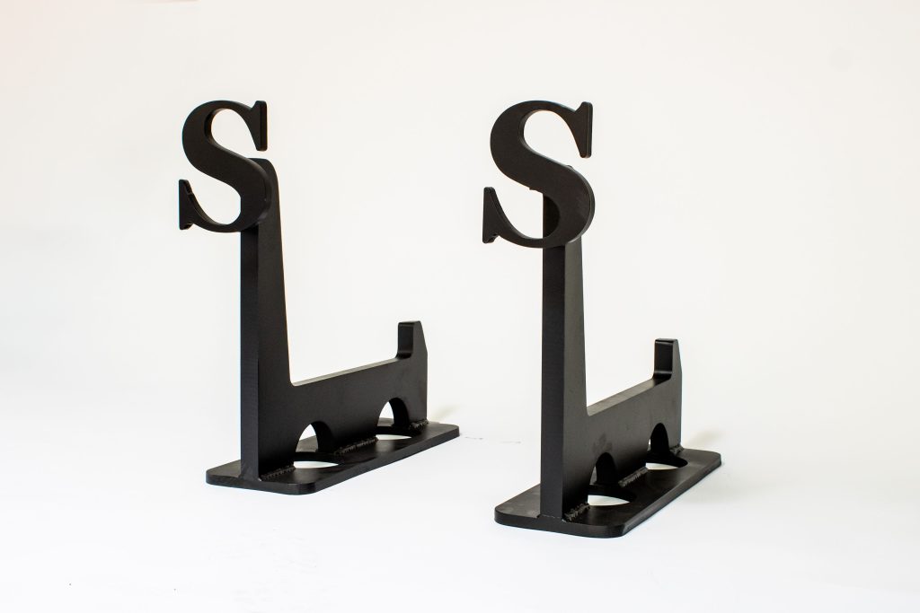 Custom Letter Andirons