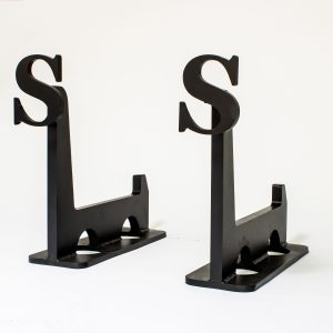 Custom Letter Andirons