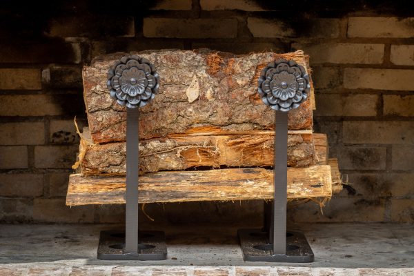 Flower Andirons