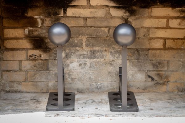 Solid Ball Andirons