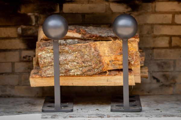 Solid Ball Andirons