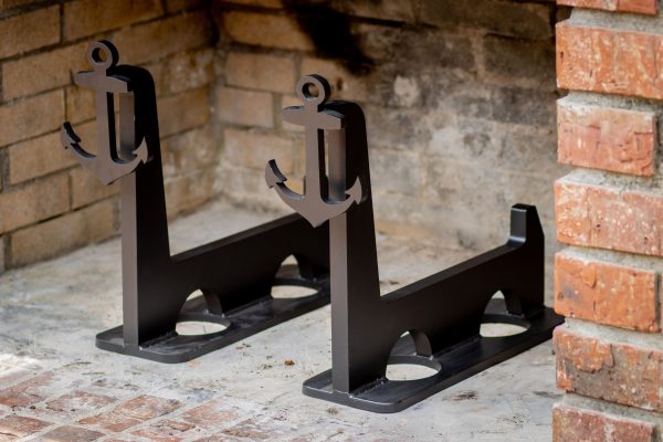 Anchor Andirons