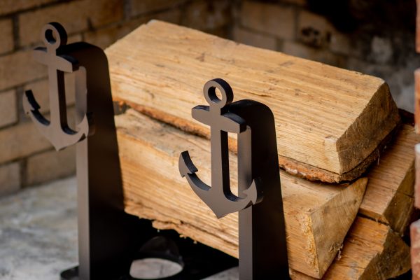 Anchor Andirons