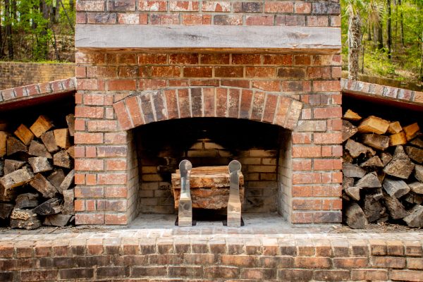 Stainless Settler Andirons