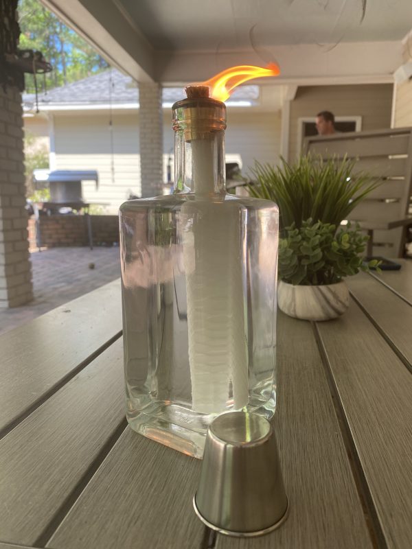 Tabletop Tiki Torch